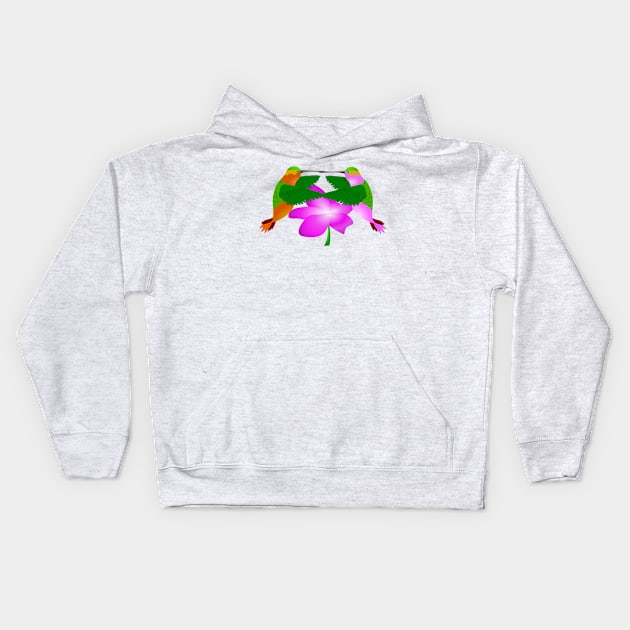 Hummingbird Kids Hoodie by Ruggeri Collection